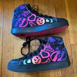 Heelys Veloz Black/Rainbow Shoes No Wheels